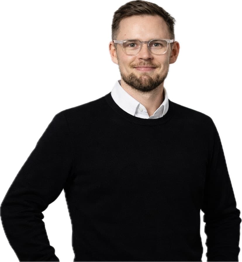 Porträtt av Viktor Dahlqvist, grundare av Matchportal